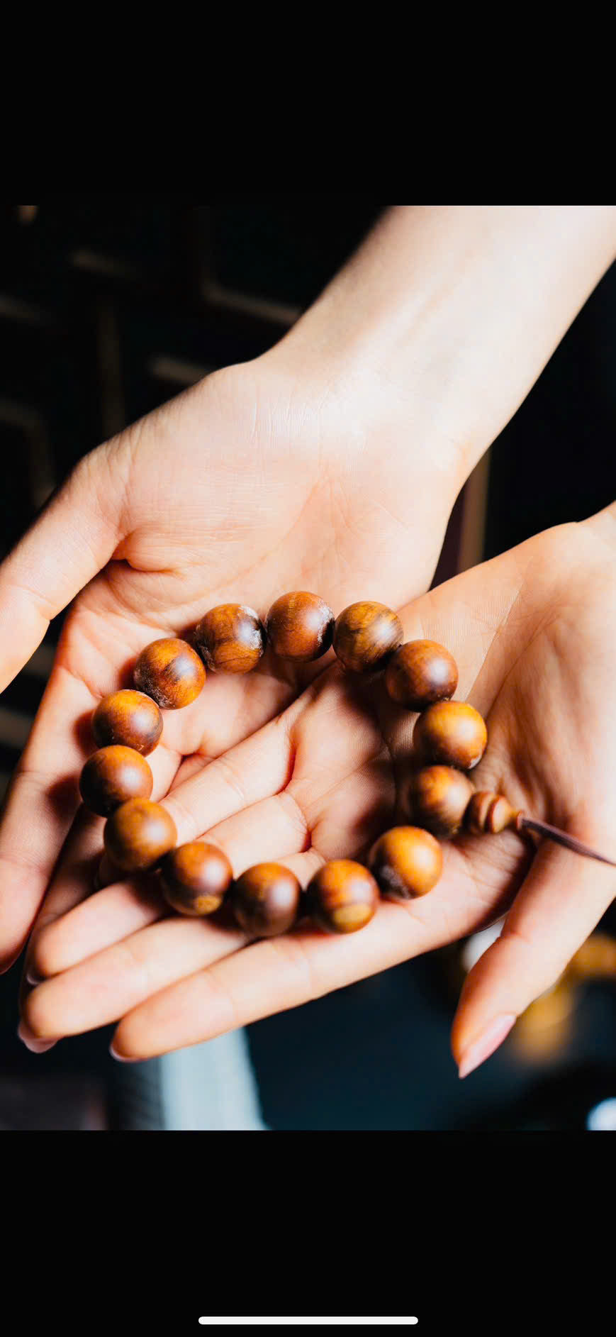 Sacred Root | Vietnamese Aromatic Wood Bracelet – 16mm