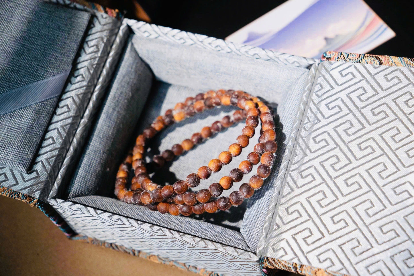 The Journey Within – 108 Cupressus Beads-6mm