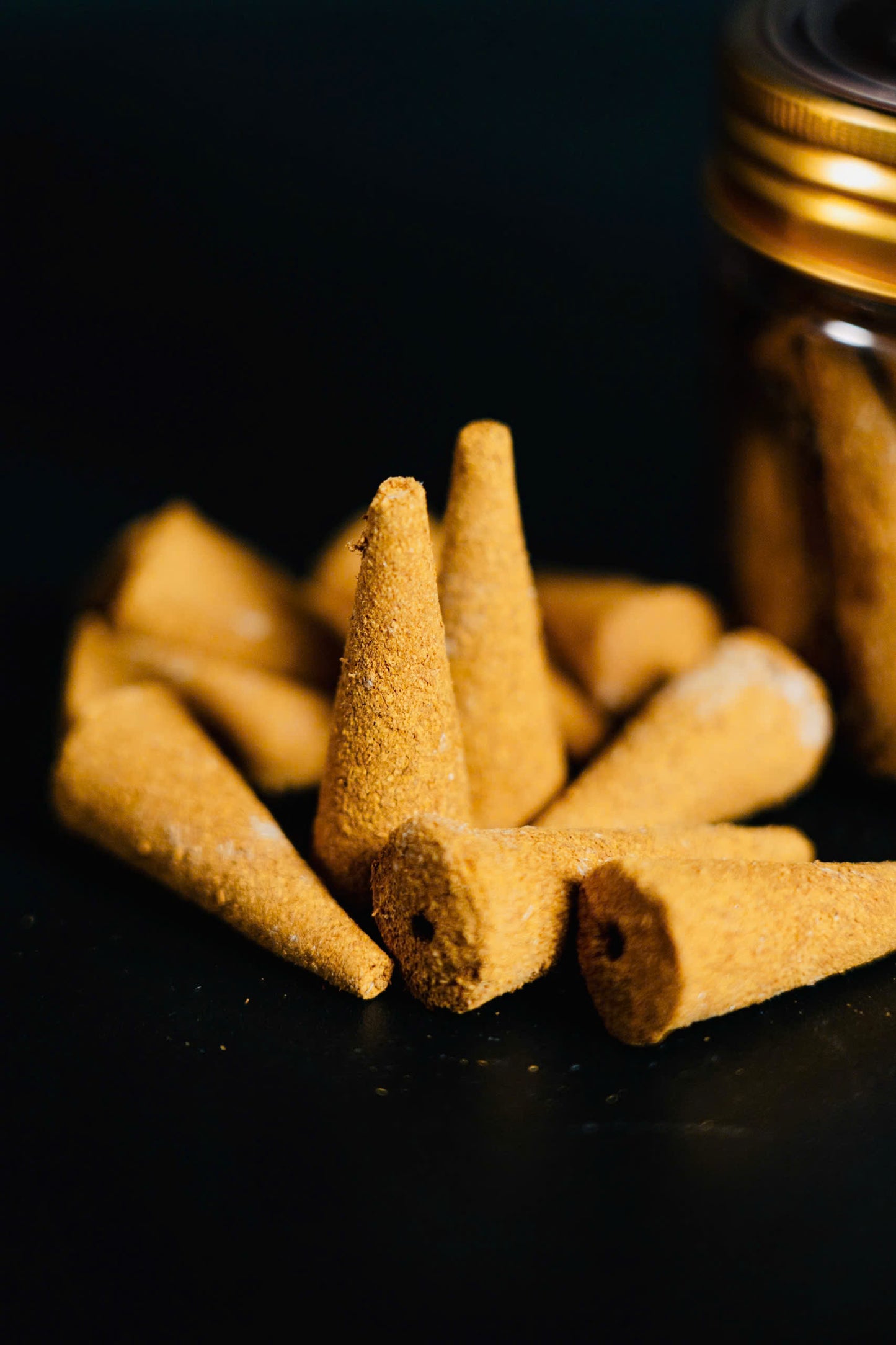 RootScent | Cypress Incense Cone Set with Burner