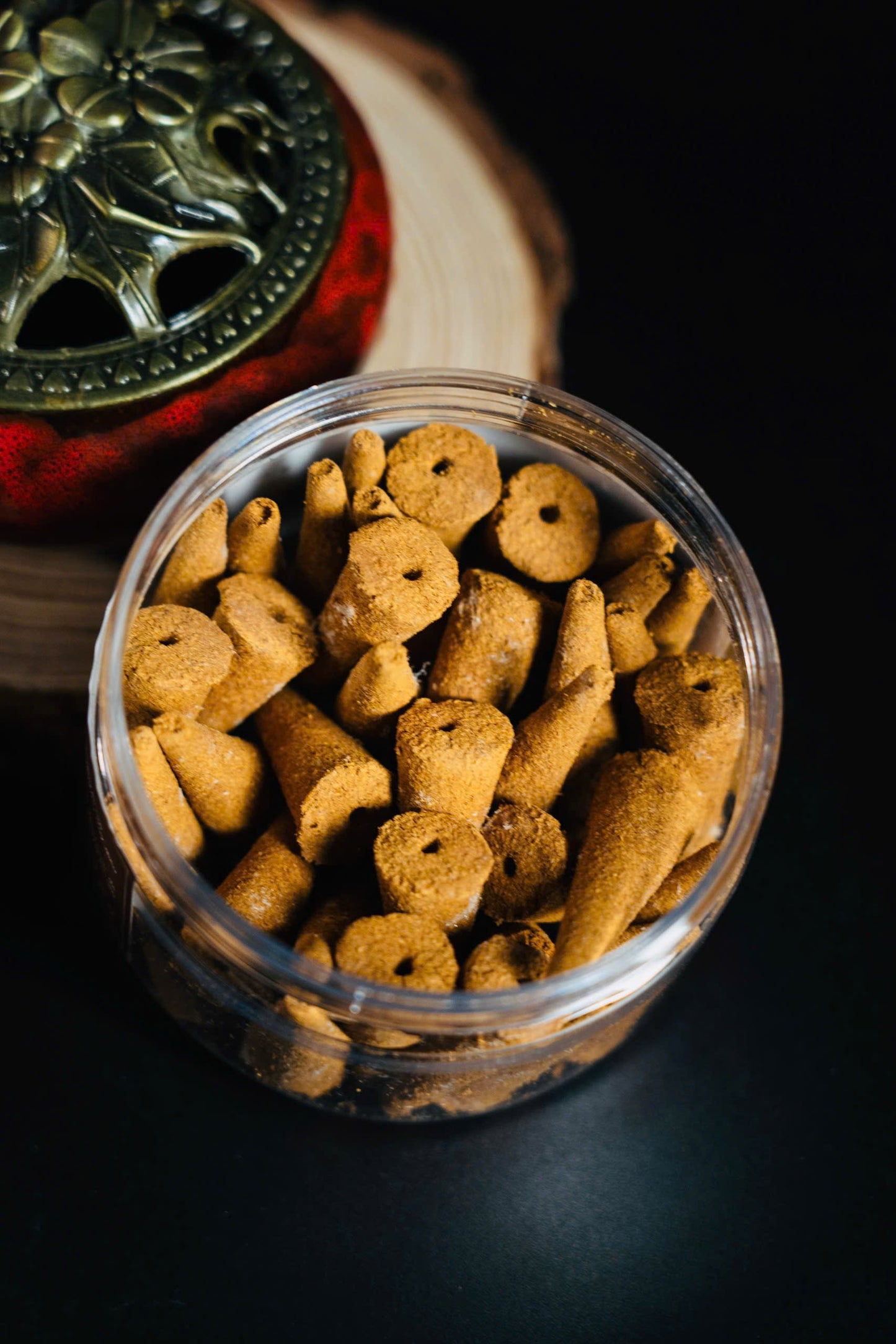 RootScent | Cypress Incense Cone Set with Burner