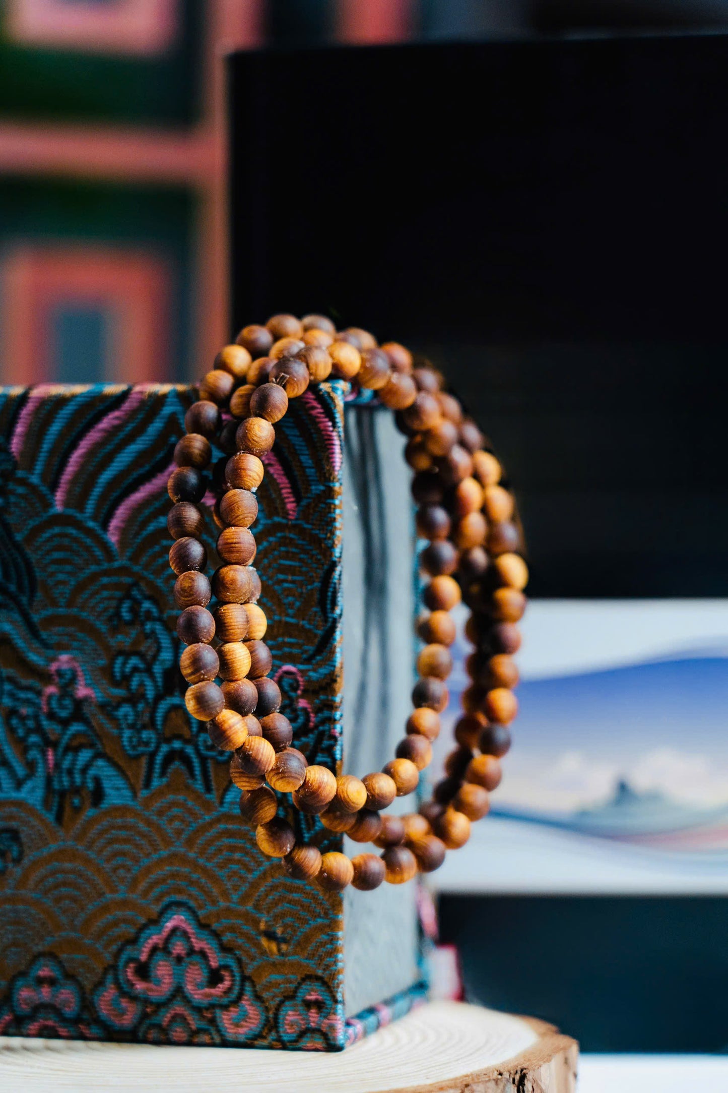 Honeycore | 8mm 108-Bead Premium Cupressus Bracelet