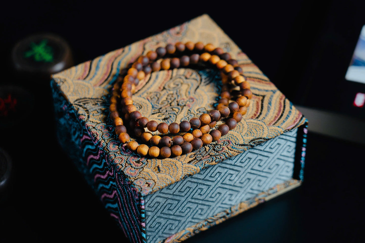 Honeycore | 8mm 108-Bead Premium Cupressus Bracelet