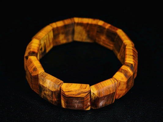 Silent Geometry | 15mm Flat Cupressus Bracelet